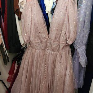 EUC Teuta Matoshi Starry Whimsical Dress Size 20